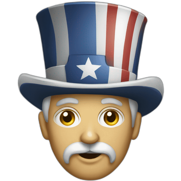 uncle sam french emoji