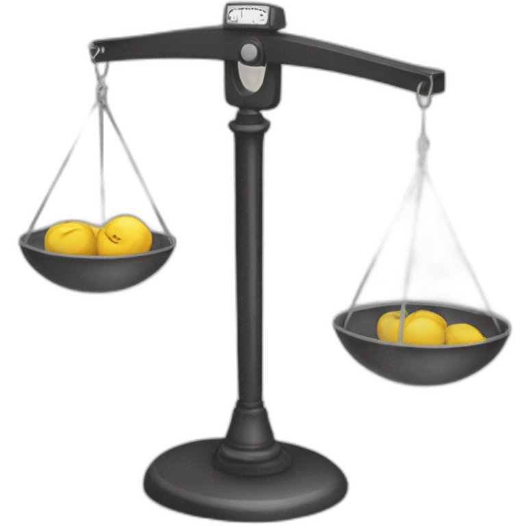 weighing scales emoji