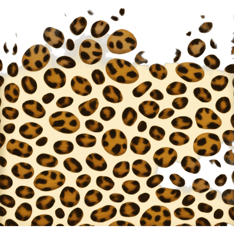 leopard print hello kity emoji