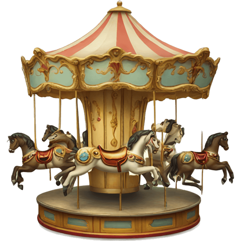 Vintage carousel emoji