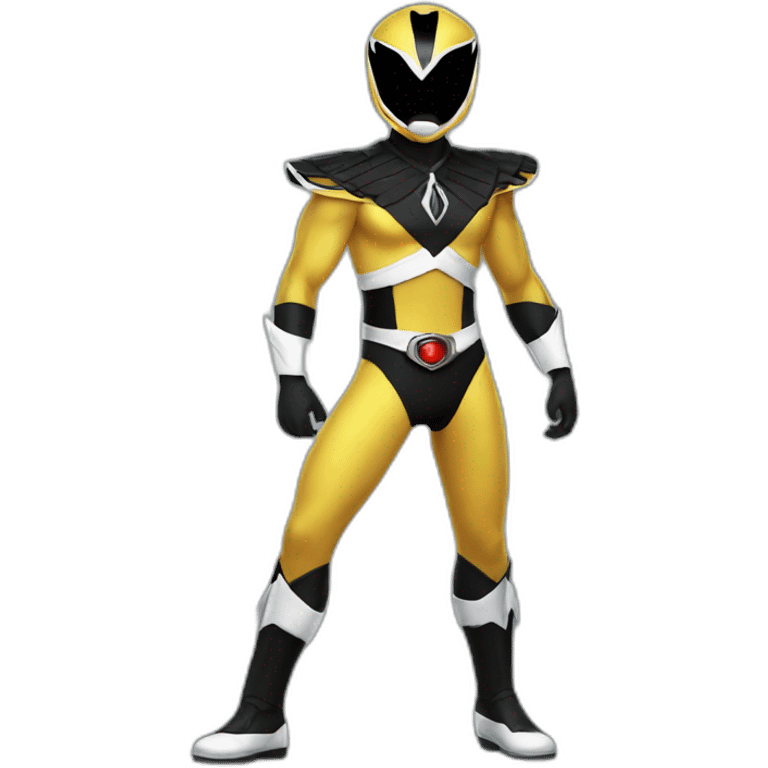 black power ranger full body emoji