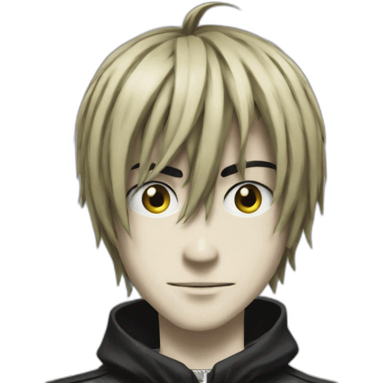 L from death note emoji