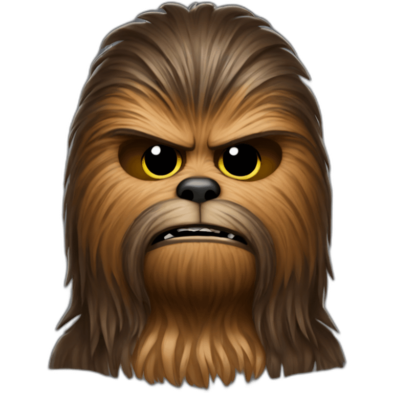 sad Chewbacca emoji