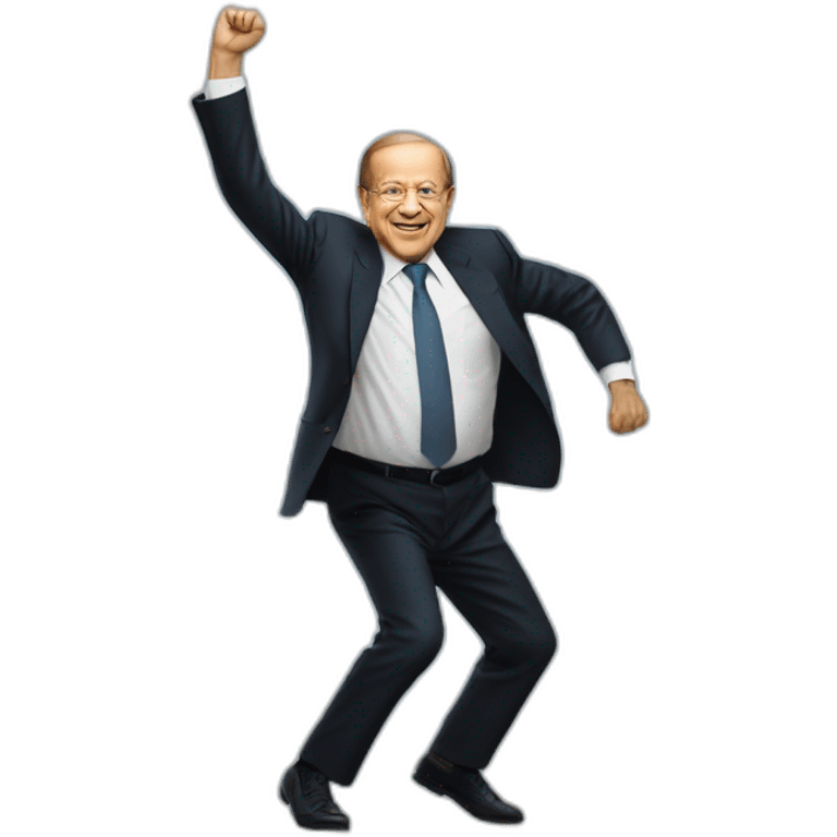 Michel aoun dancing emoji