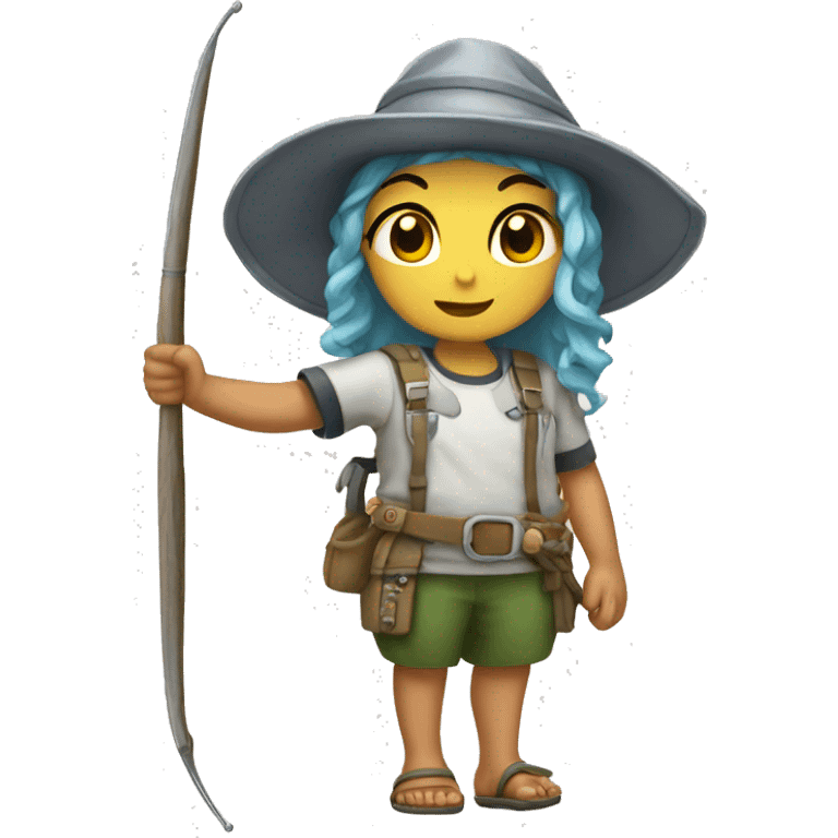 Pesca Hera arte emoji