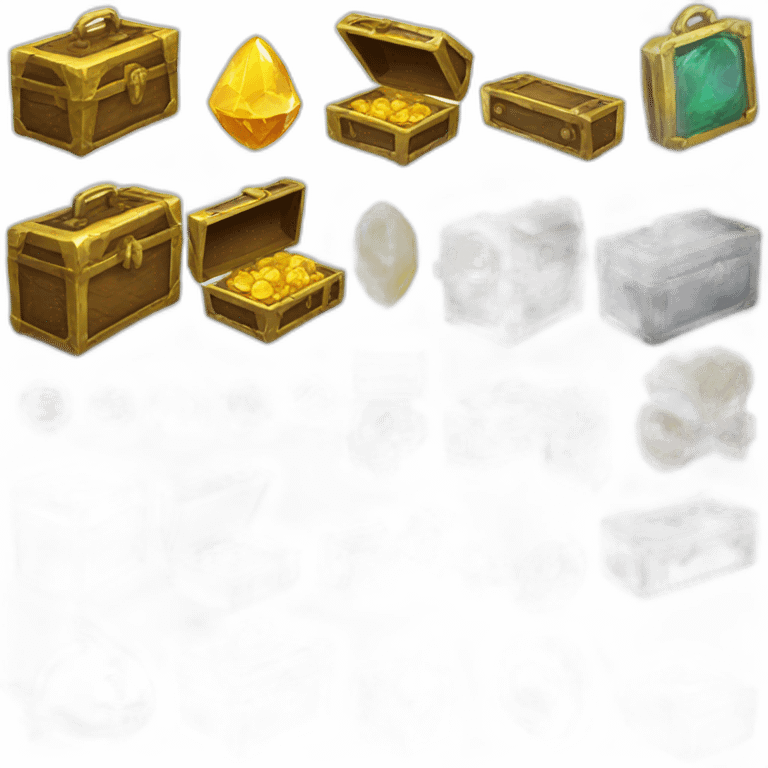 Pokemon Game LootCase Legendary Epic Rich Treasure emoji