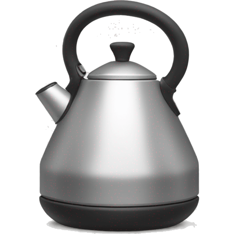 Minimalistic modern small kettle emoji