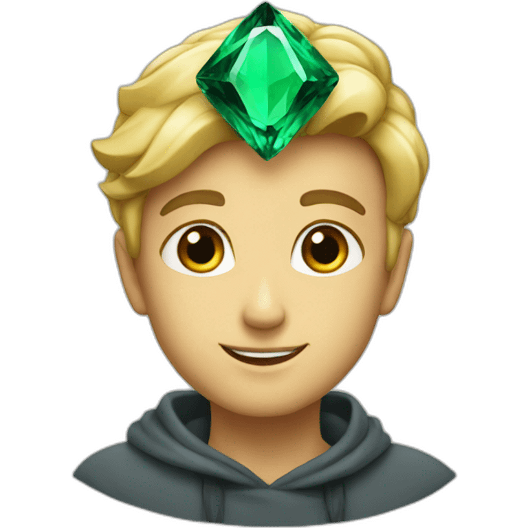 Emerald gem emoji