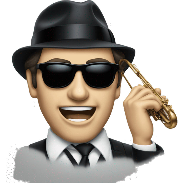 Blues brothers music  emoji