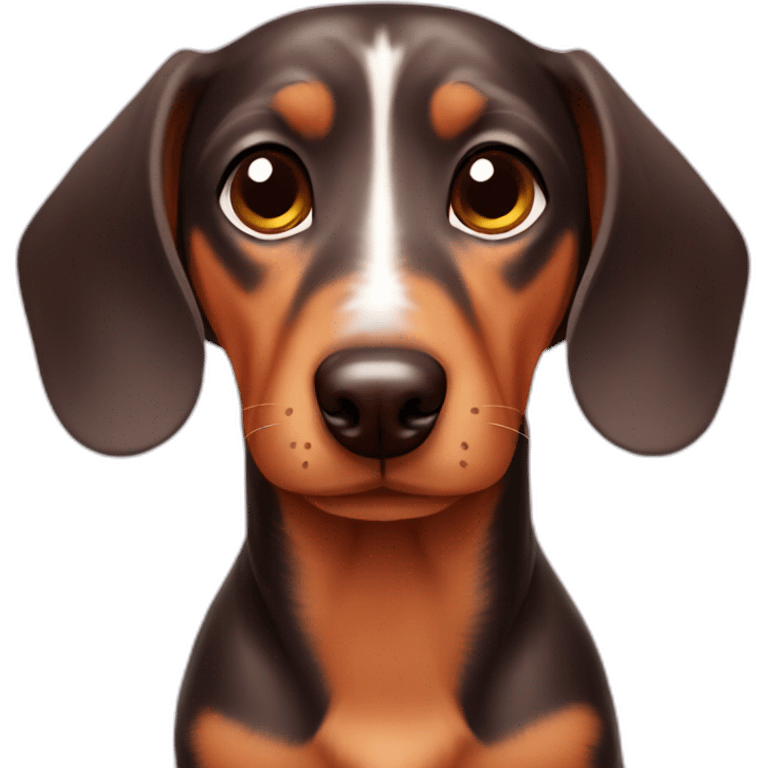 dachshund cute emoji