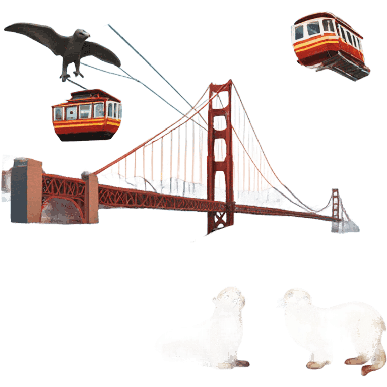 Make an emoji that represents San Francisco, California emoji