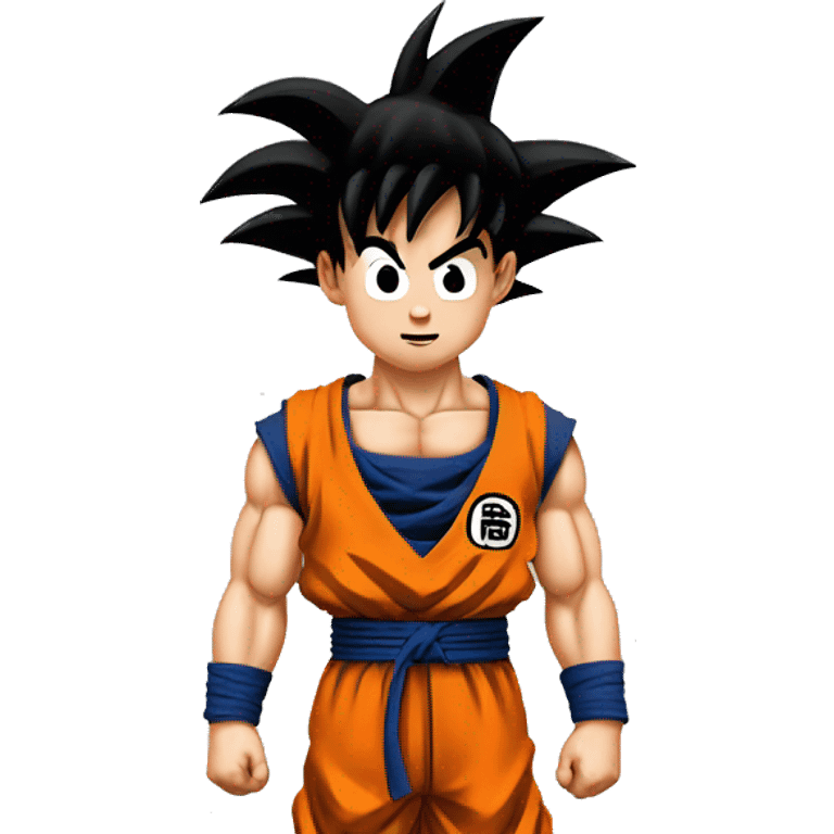 Son Goku from Dragon Ball Z emoji