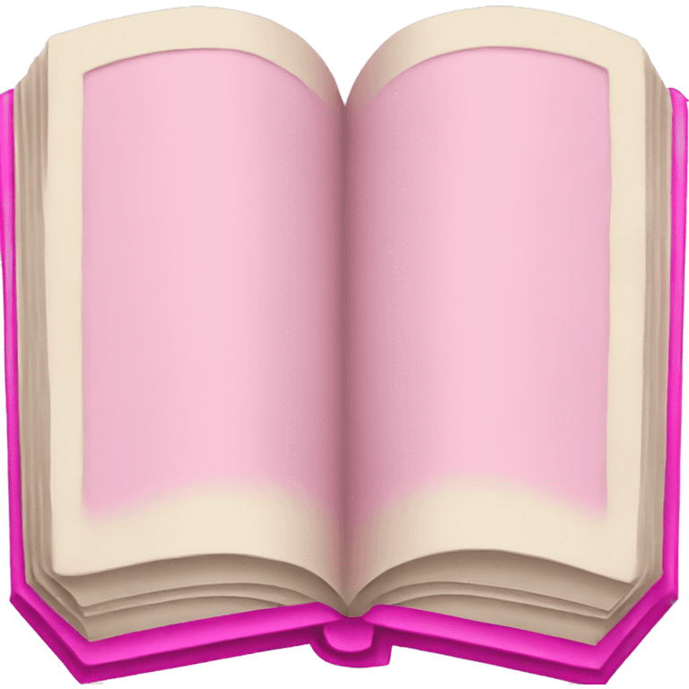 open book pink emoji emoji