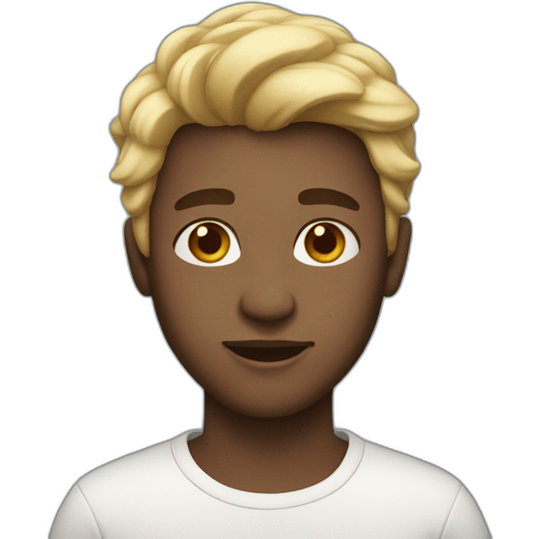 white skin Birthday boy emoji