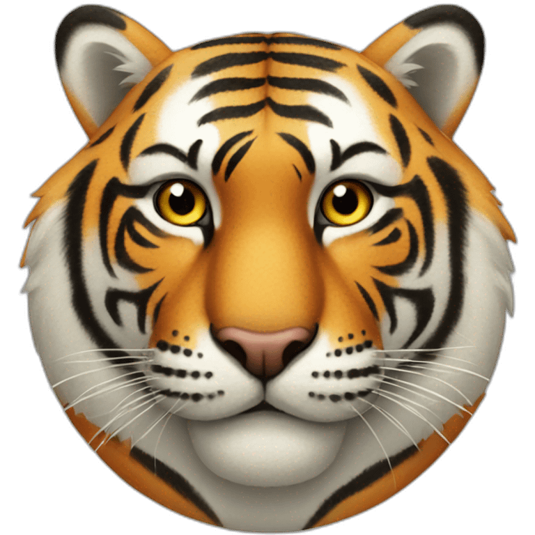 tiger-with-dots emoji