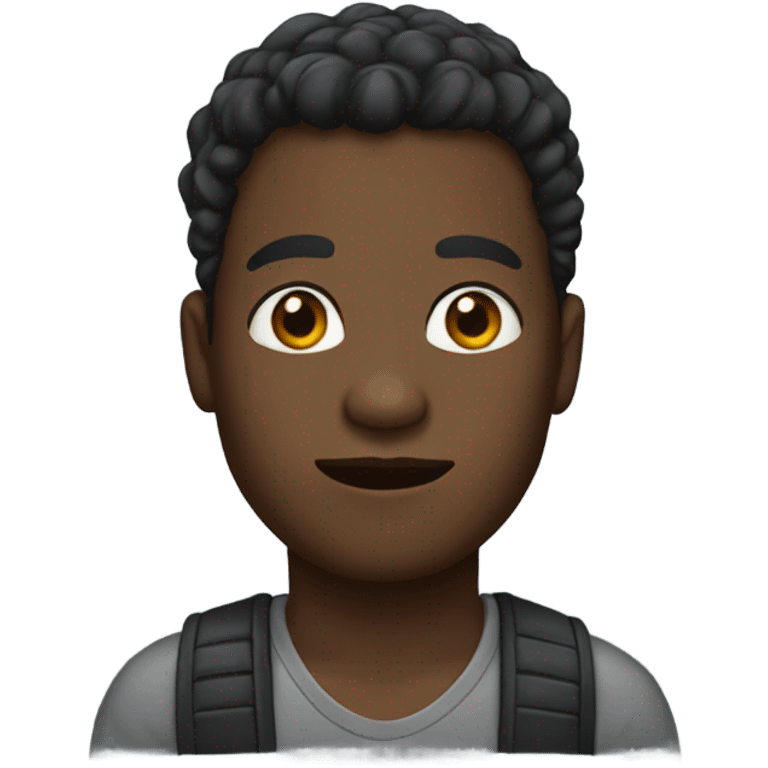 Black person emoji