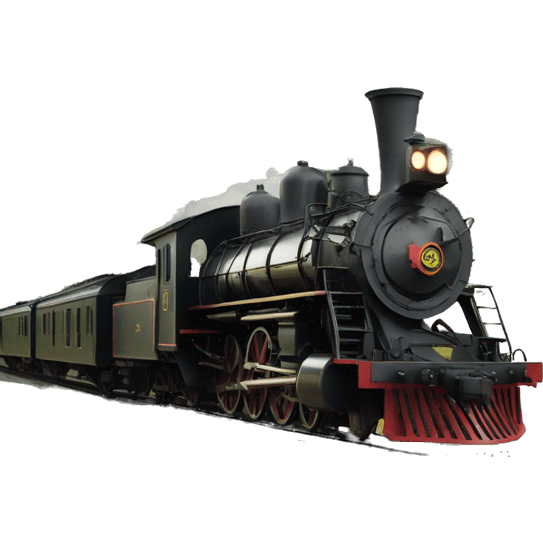 steam train emoji