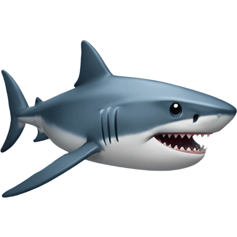 Shark mixed with a dinasoure emoji