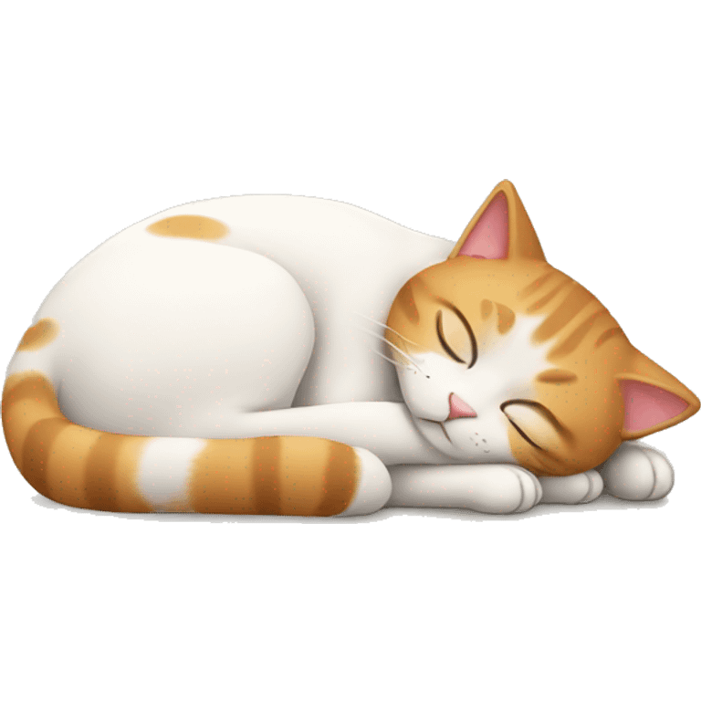 sleeping cat emoji