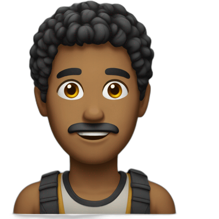 Ladrón negro emoji