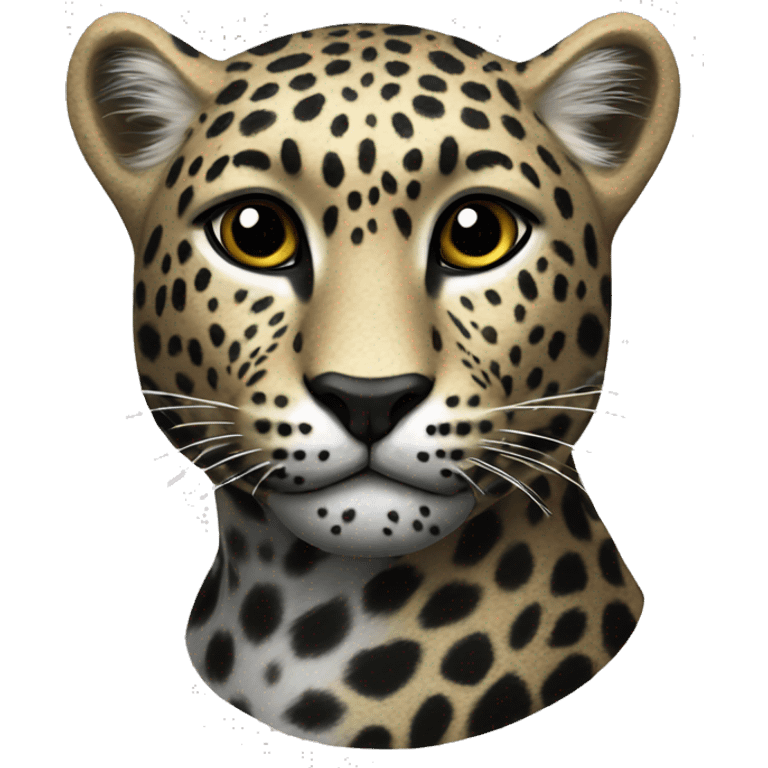 Leopard noir  emoji