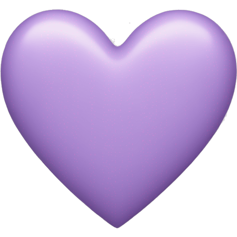 pastel purple heart emoji