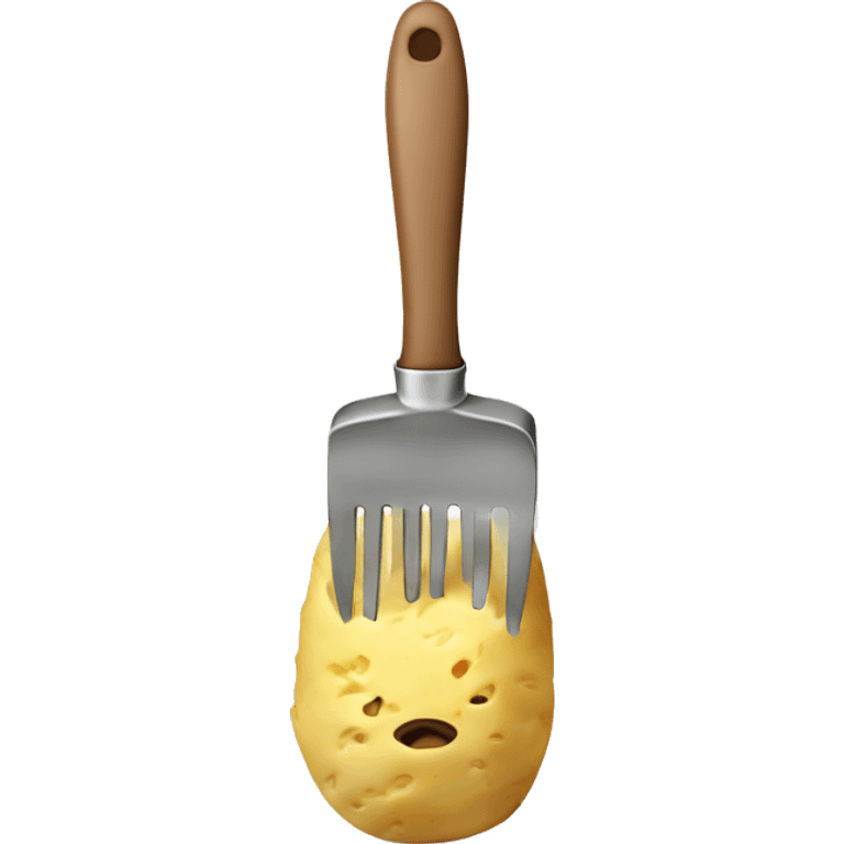 Mash potato smasher utensil emoji