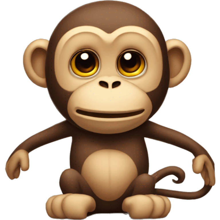 back pain monkey emoji