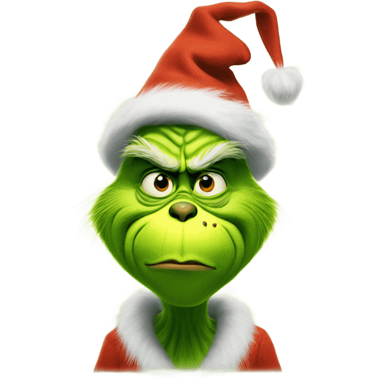 The grinch emoji