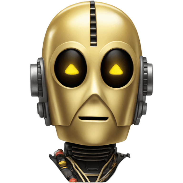 c3p0 playing electric race car emoji