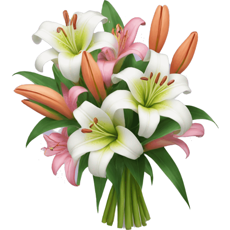 Lilly bouquet  emoji