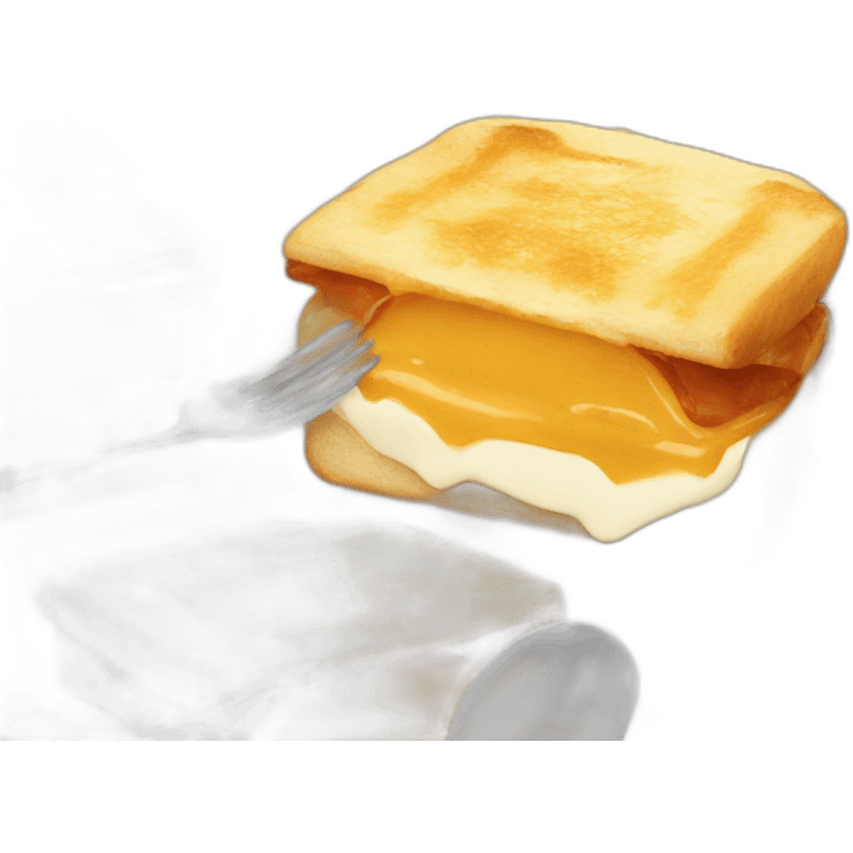 eating francesinha emoji