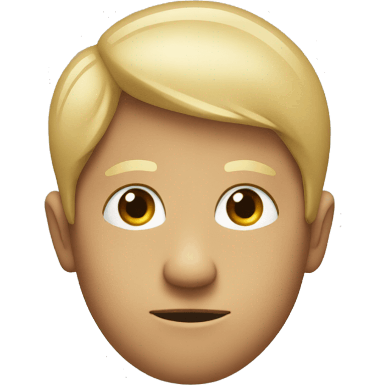 A face with a hand on the head from behind
 emoji