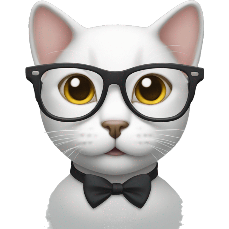 cat with glasses emoji