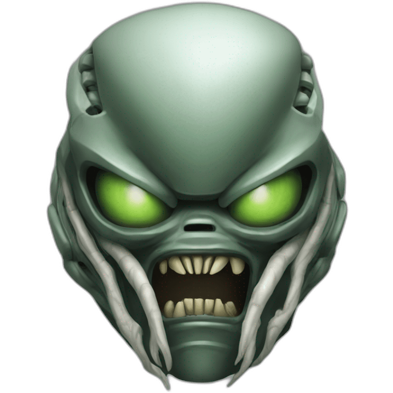 Alien vs predator emoji