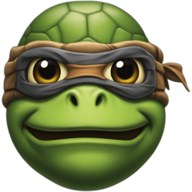 ninja turtle hyper realistic emoji