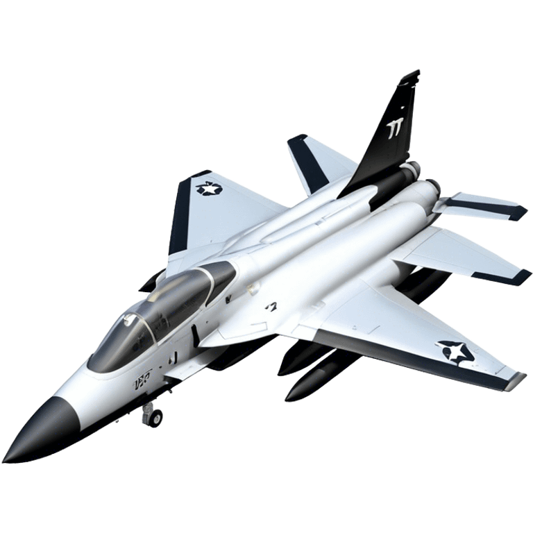 Jet Trainer - T-38 Talon - Northrop Grumman (Model Year: 2021) (Iconic colour: White and black) emoji