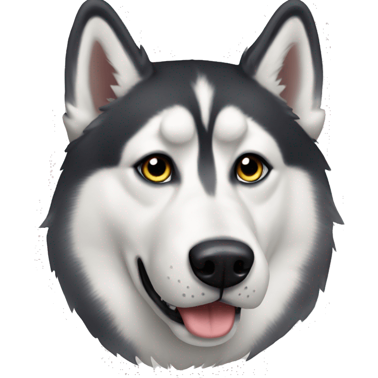 A husky do emoji