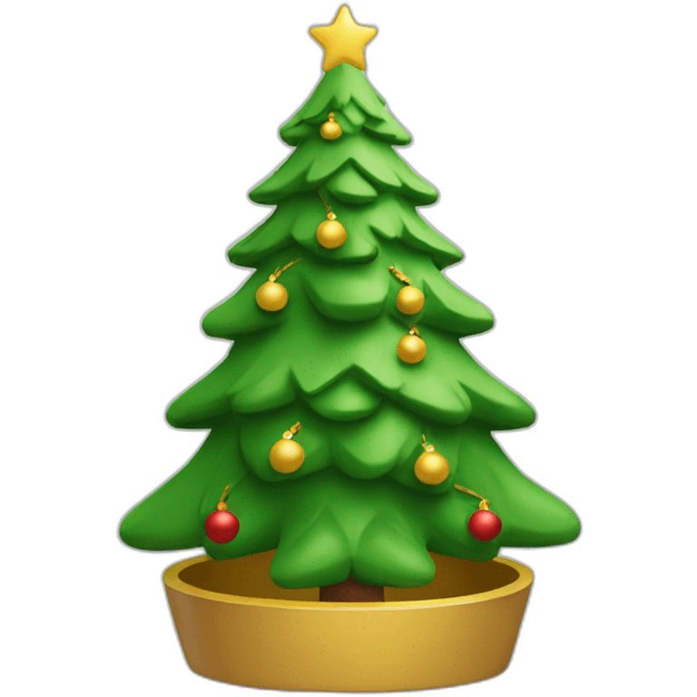 christmas tree 3d emoji