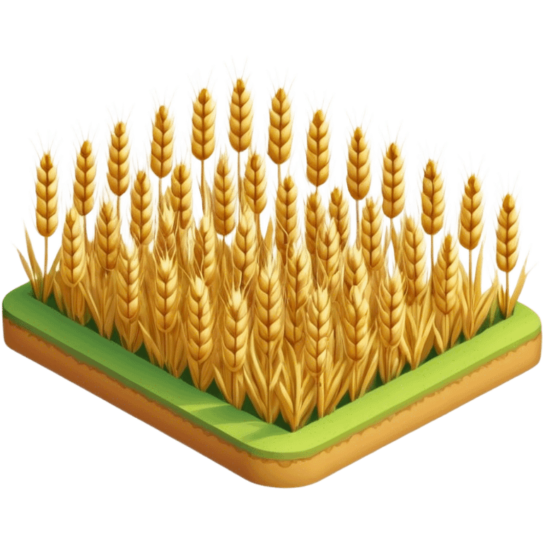 3d-isometric-field-of-wheat emoji