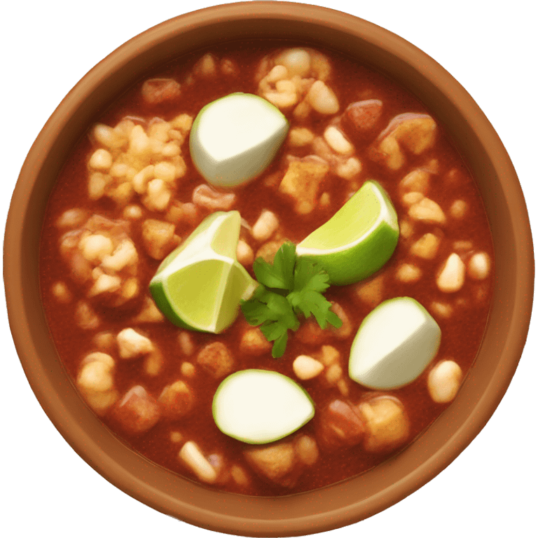 Pozole rojo emoji