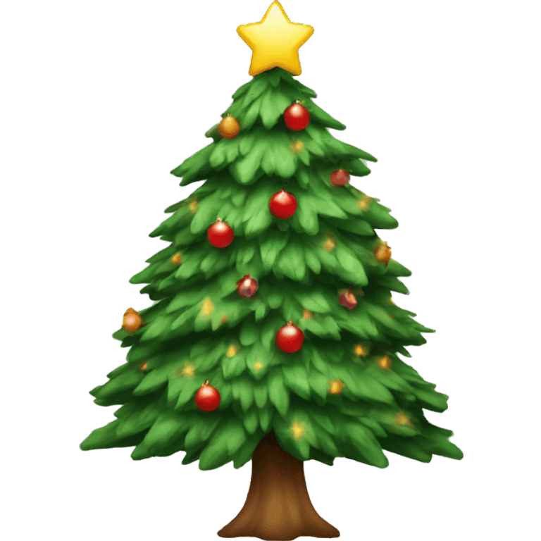 Christmas tree emoji