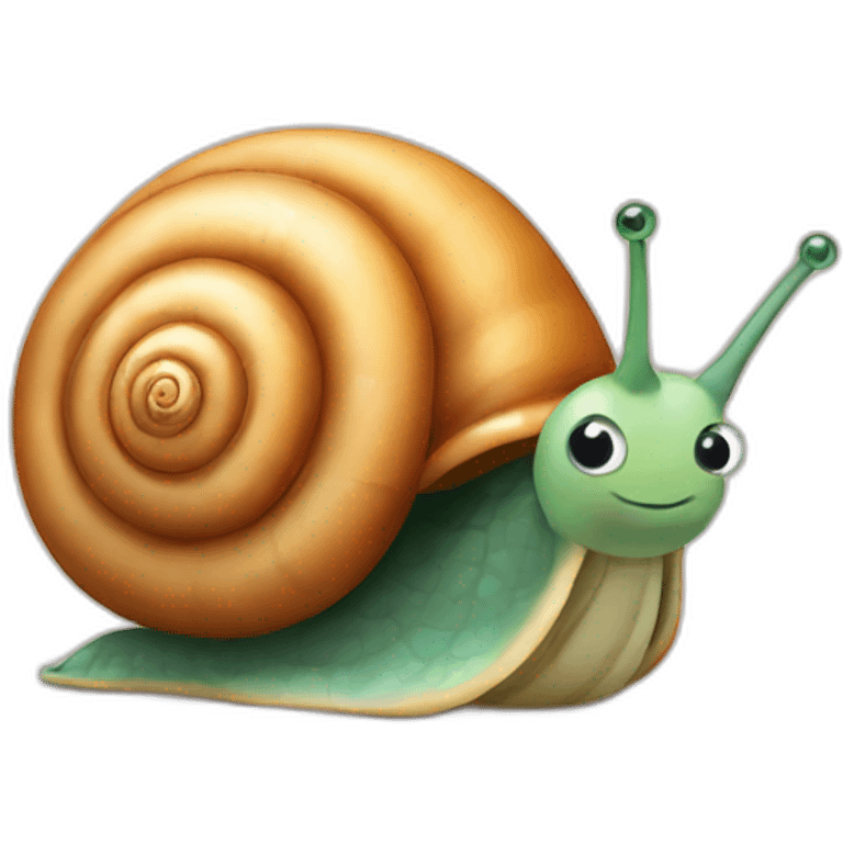 cute snail emoji