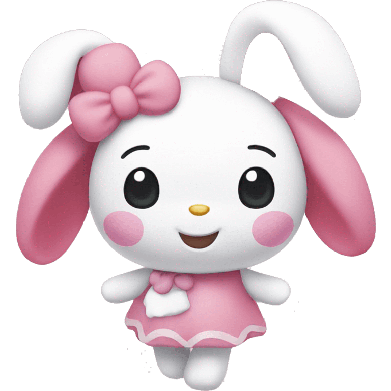 Happy my melody emoji