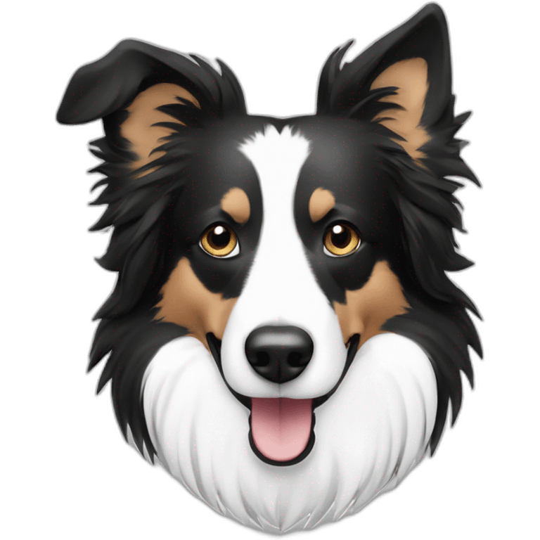 Bordercollie-blackandwhite-with-walleyes emoji