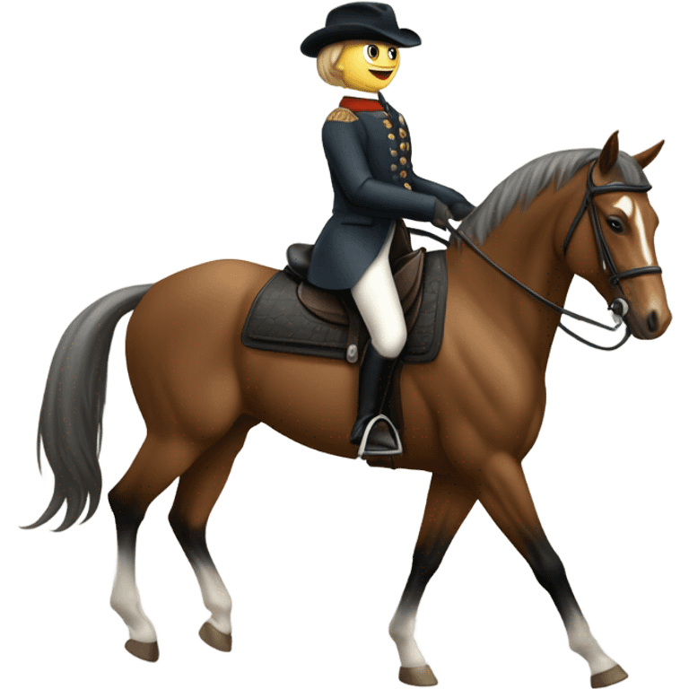 Saddle seat equitation  emoji