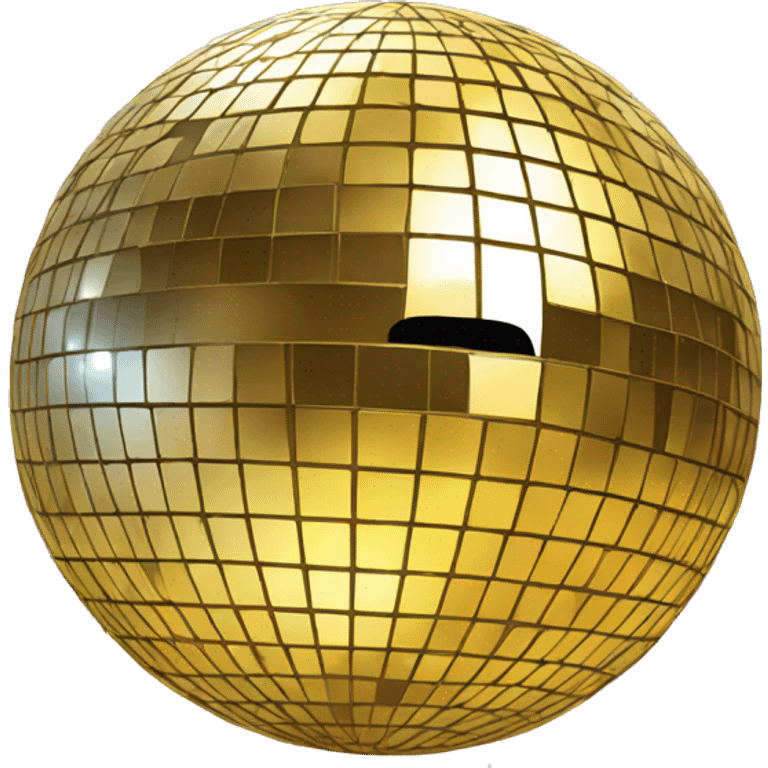 exciting disco ball emoji