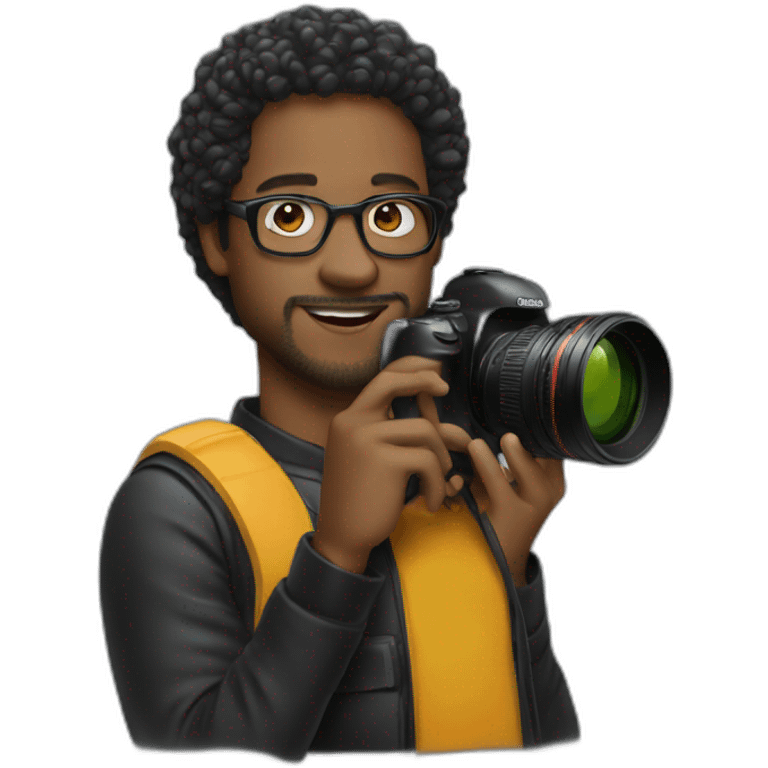 a music photographer emoji