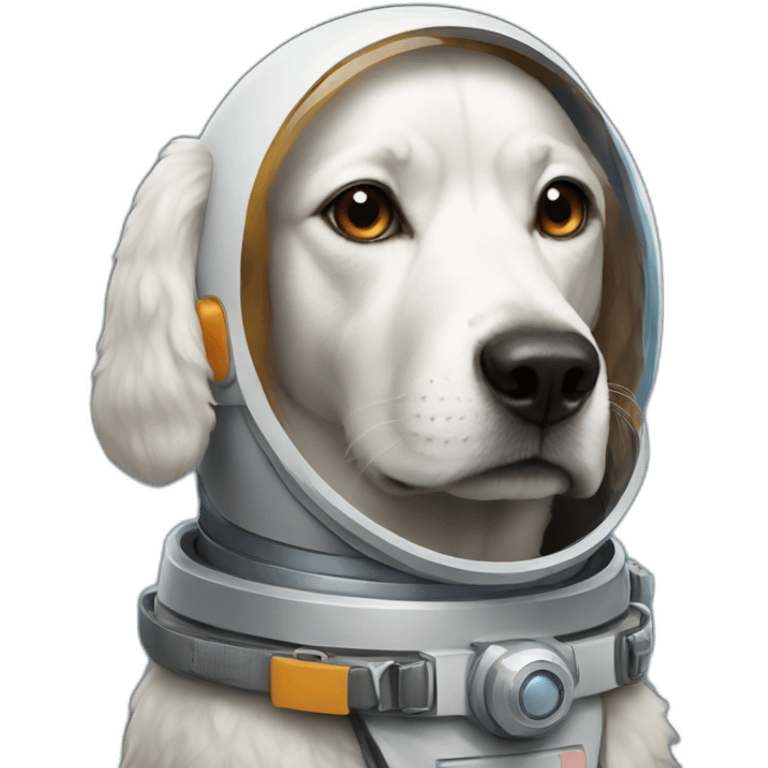 space dog emoji