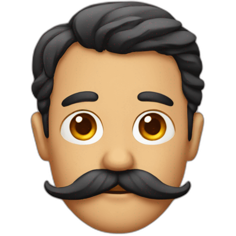 Moustache mexicaine emoji